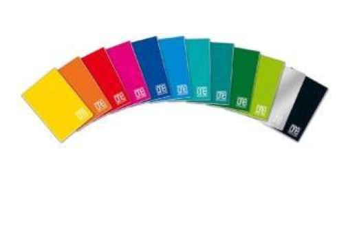 BLASETTI MAXI ONE COLOR PASTEL QUADERNO A4 80GR RIGHE 1R 40 FOGLI CONF 10 Pz.